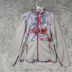 The North Face Gray and Red Women's Jacket XL